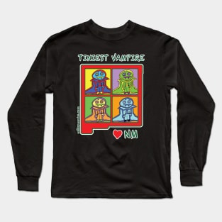 Tiniest Vampire Loves New Mexico (NM) Long Sleeve T-Shirt